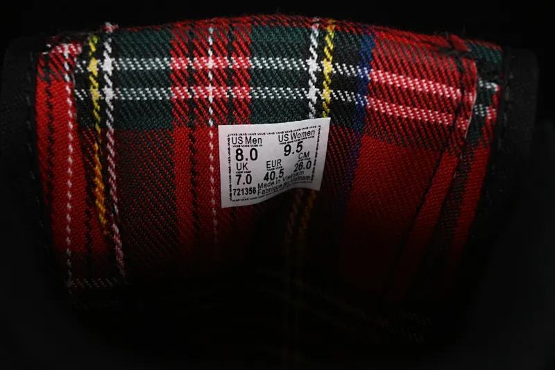 All categories Vans Vans series Vans Mid Vans China Vans Sk8-Mid Vans Anaheim series Scottish plaid casual low-top canvas shoes VN0A4UWIVNE